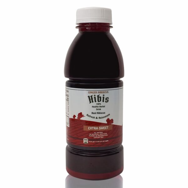 Hibis Drinks - Extra Sweet Ginger Beverage - Extra Sweet 500mL